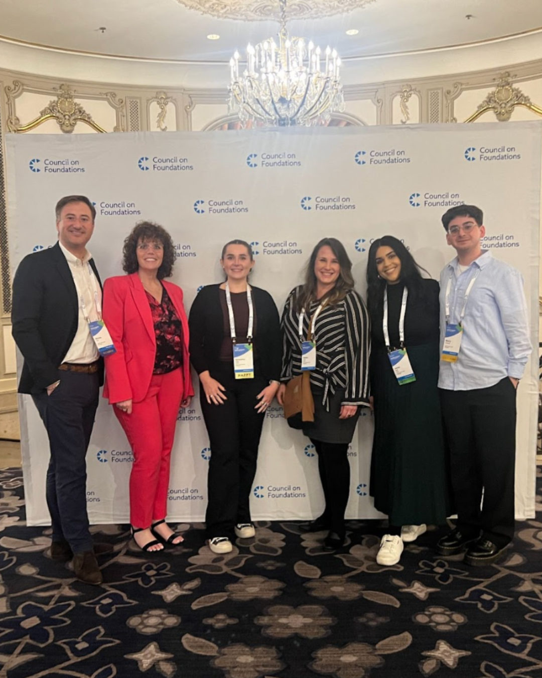 LEARNING FROM PEERS - Our team joined hundreds of philanthropic leaders at the Council on Foundations annual conference to explore how to bridge gaps and work together towards the common good for underserved communities.